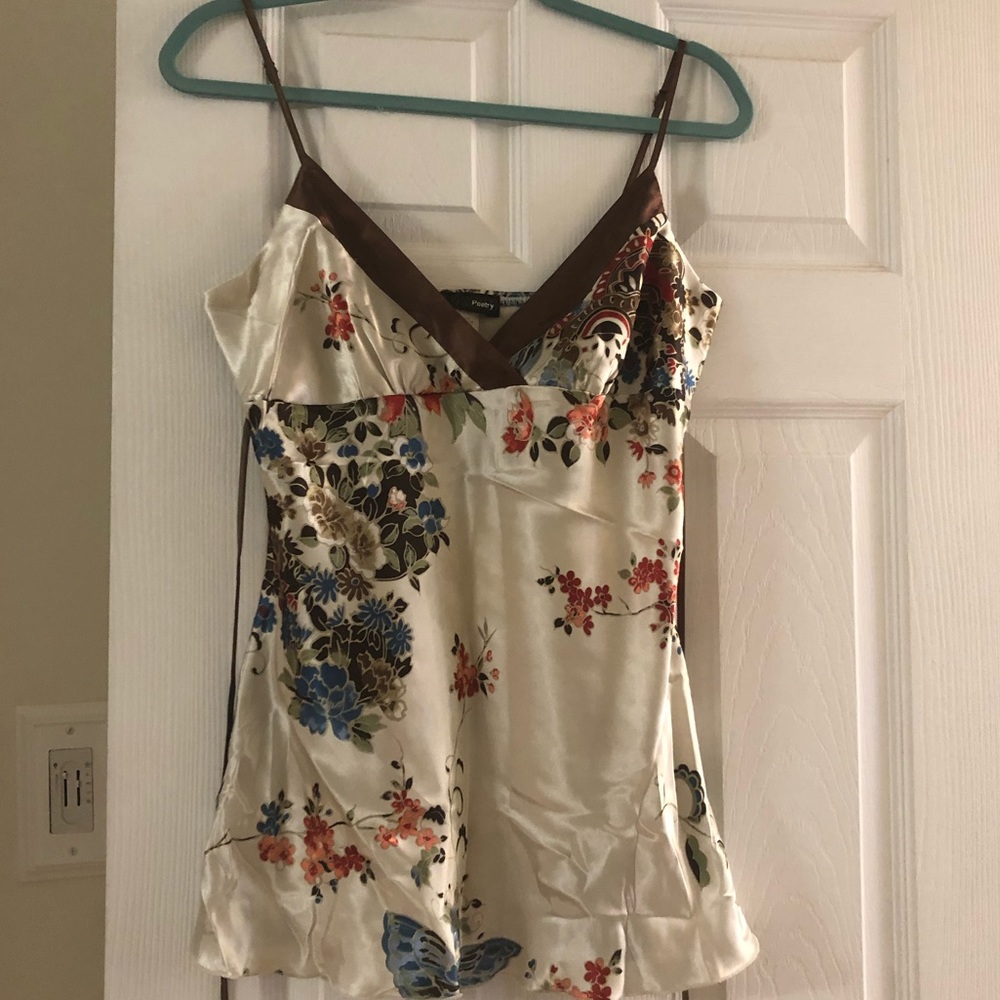 Floral Silk Blouse
